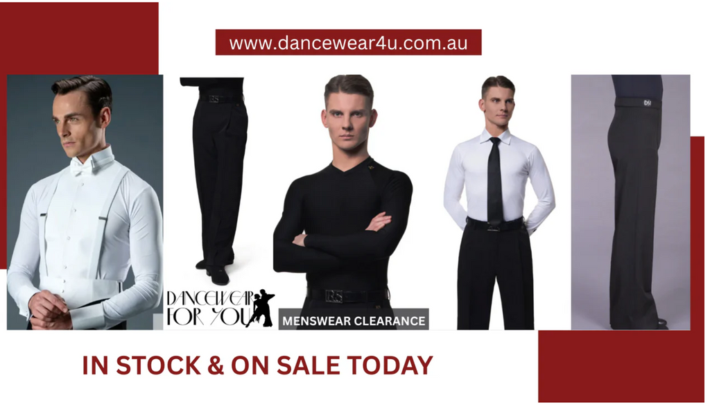 Stock Clearance Sale: Men's & Youth Dancewear - Save on Ballroom & Latin Dance Clothing