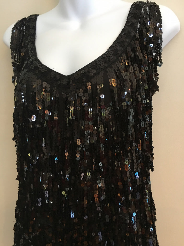 Black Sequin Fringe Latin & Samba Dress ON SALE NOW!