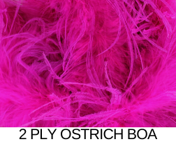 2 Ply Ostrich Boa
