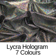 Chrisanne Clover Lycra Hologram Foil - 7 Colours