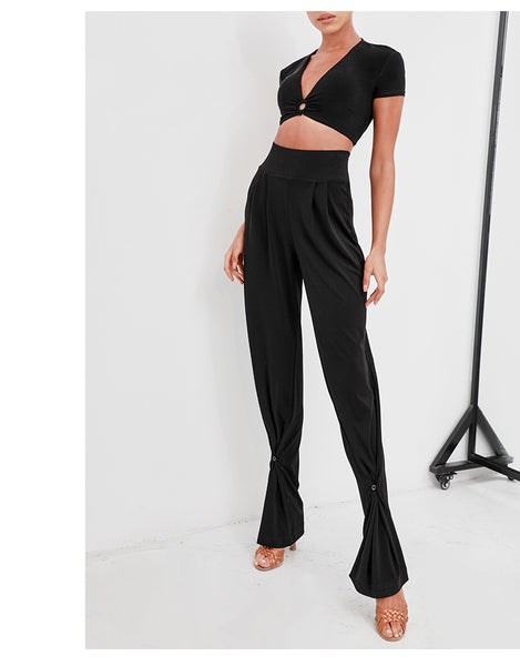 SALE ZYM Energy Pants 2138 in Black - Best Selling Trousers For Dance Practice, Social Dancing, Day Wear with Worldwide Delivery