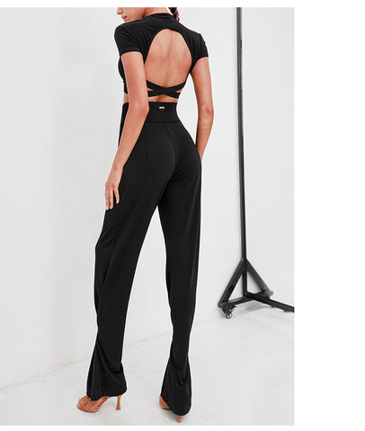 ZYM Energy Pants 2138 in Black - Best Selling Trousers For Dance Practice, Social Dancing, Day Wear with Worldwide Delivery