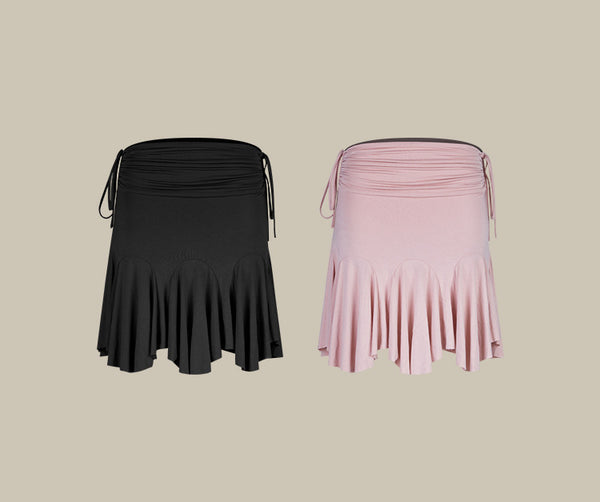 Free Australia-wide Shipping.  Best Price Worldwide.
Celeste Skirt is the perfect combination of playful charm and chic style. Featuring adjustable drawstrings on both sides, you can easily customize the length for your ideal fit. The layered pleats create a flattering wrap effect, enhancing your waistline and offering a slimming silhouette. A romantic ruffled hem adds a soft, feminine flair, while the breathable, skin-friendly fabric ensures all-day comfort.