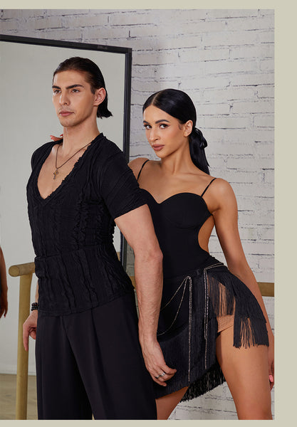 ZYM Flowing Fringe Skirt 2412 in 2 Colours