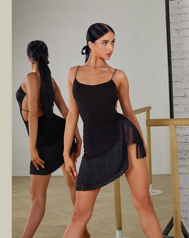 ZYM Flowing Fringe Skirt 2412 in 2 Colours