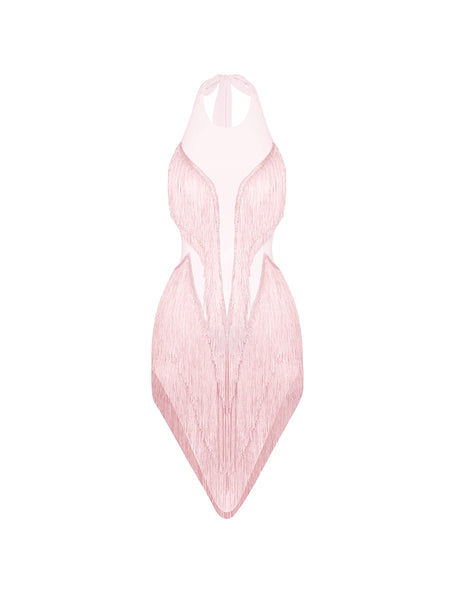 Free Australia-wide Shipping.  Best price worldwide with tracking.
When the fringe flies, Daiquiri Fringe Dress takes center stage.
Soft adjustable straps gently hug the neck for a perfect fit, while the triangle-shape lower section of the dress shapes your legs beautifully. Thick fringes swing and shimmer with every move, bringing your dance to life. Breathable fabrics mix with silky mesh panels for cool comfort and easy movement. The perfect fringe dress for dance practice, lessons, shows and compe