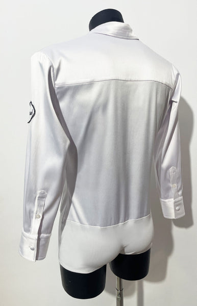 Latin Body/Shirt White Satin (Sponsored Shirt)
