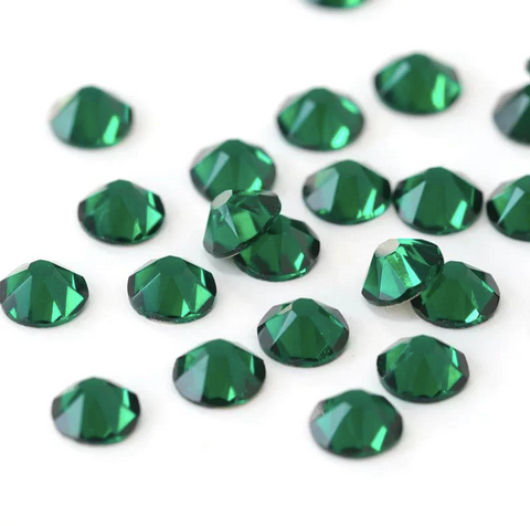 Flawless Emerald Rhinestones