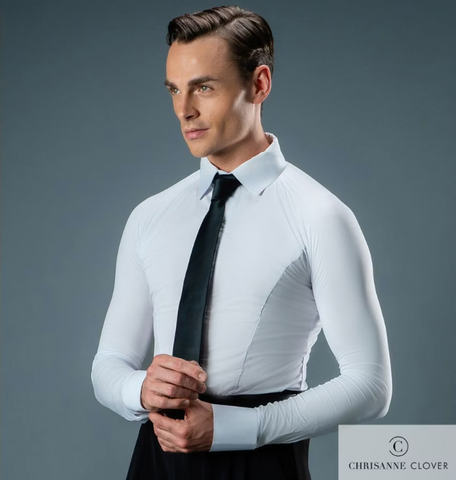 FREE AUSTRALIA-WIDE SHIPPING.  Best price worldwide.
The smooth fit Ballroom Practice Shirt provides you with a high quality and comfortable fit.  Its classic tailored design features a shirt with Raglan sleeve on pants body with poppers with collar.  Made using a quality stretch fabric, this one piece garment has been crafted to give ultimate wearability during high intensity performances.  Available in black or white and in sizes 14" (35.4cm) -18" (45.5cm).
Shop the Finest Men’s Bal