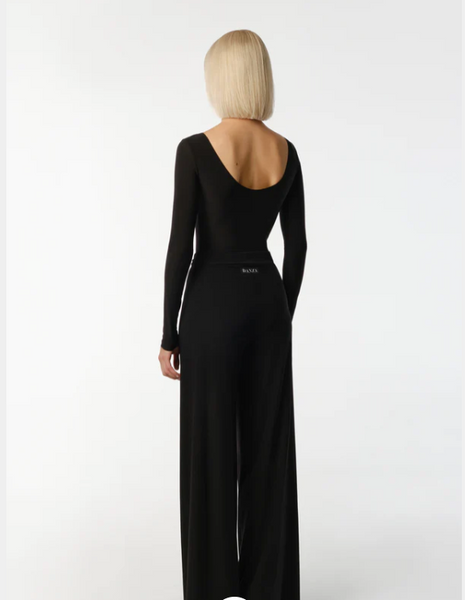 Bodysuit "Classic" by Danza - Dance Bodysuit with Long Sleeves For Ballroom or Latin Dance Practice, Teaching, Ballroom Dance Medal Exam, Shows or Evening Wear