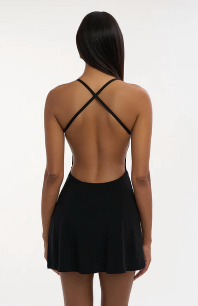 Dress "Phibi" | Little Black Dress for Latin & Salsa Dance Practice, Performance & DanceSport Competition | Party Dress | Cocktail Dress