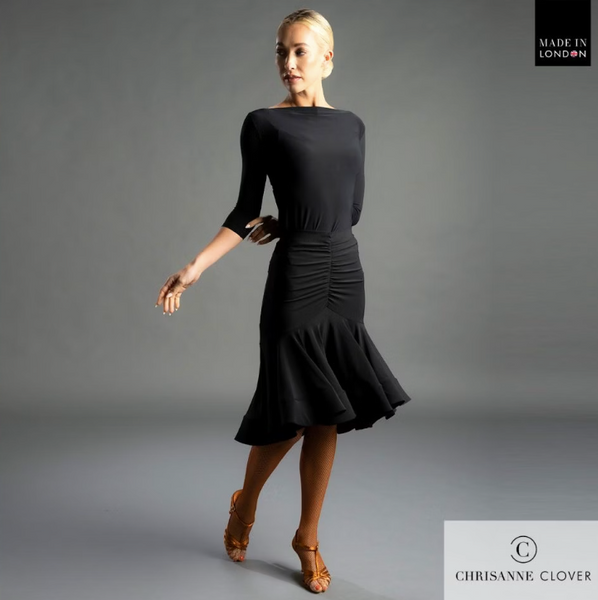 Chrisanne Clover Eternity Top 25 Fuchsia Pink - for Ballroom, Latin, Evening Wear