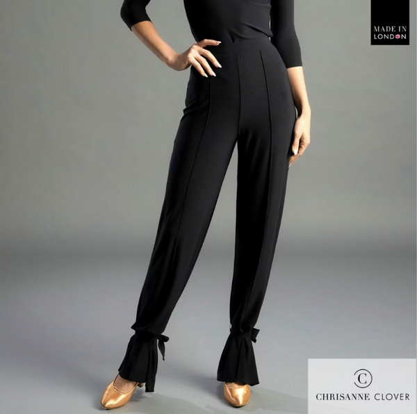 FREE AUSTRALIA-WIDE SHIPPING.  Best price worldwide with tracking.
The Emanuela trousers represent an enhanced iteration of our Raya trousers, showcasing a distinctive tie feature at the ankle that can be styled either with or without, depending on personal preference. These trousers are designed to flatter the figure, boasting flared legs adorned with a pintuck seam that runs along the centre front and back, providing an elegant touch. The centre back splits, extending just below the calf, enhances