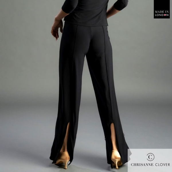 FREE AUSTRALIA-WIDE SHIPPING.  Best price worldwide with tracking.
The Emanuela trousers represent an enhanced iteration of our Raya trousers, showcasing a distinctive tie feature at the ankle that can be styled either with or without, depending on personal preference. These trousers are designed to flatter the figure, boasting flared legs adorned with a pintuck seam that runs along the centre front and back, providing an elegant touch. The centre back splits, extending just below the calf, enhances