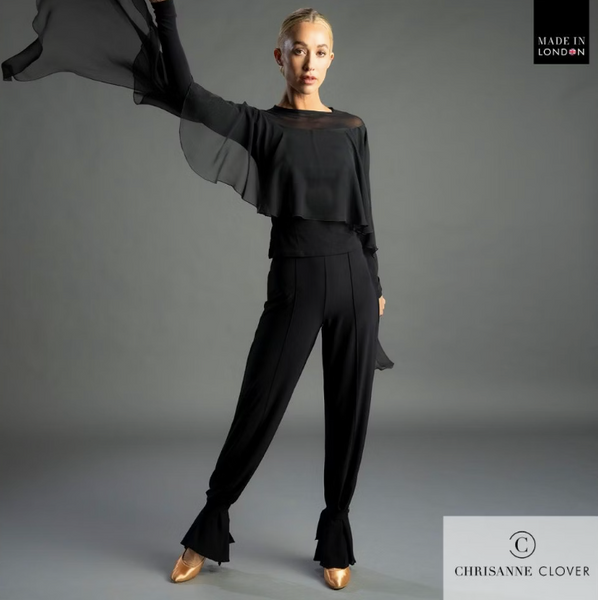 FREE AUSTRALIA-WIDE SHIPPING.  Best price worldwide with tracking.
The Emanuela trousers represent an enhanced iteration of our Raya trousers, showcasing a distinctive tie feature at the ankle that can be styled either with or without, depending on personal preference. These trousers are designed to flatter the figure, boasting flared legs adorned with a pintuck seam that runs along the centre front and back, providing an elegant touch. The centre back splits, extending just below the calf, enhances