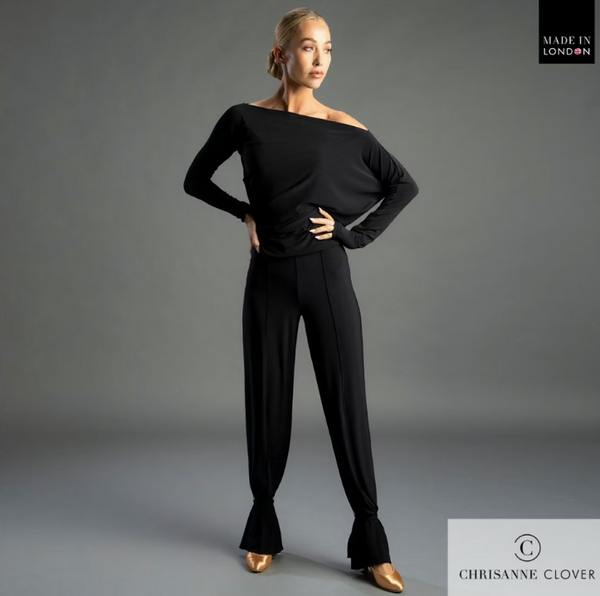 FREE AUSTRALIA-WIDE SHIPPING.  Best price worldwide with tracking.
The Emanuela trousers represent an enhanced iteration of our Raya trousers, showcasing a distinctive tie feature at the ankle that can be styled either with or without, depending on personal preference. These trousers are designed to flatter the figure, boasting flared legs adorned with a pintuck seam that runs along the centre front and back, providing an elegant touch. The centre back splits, extending just below the calf, enhances