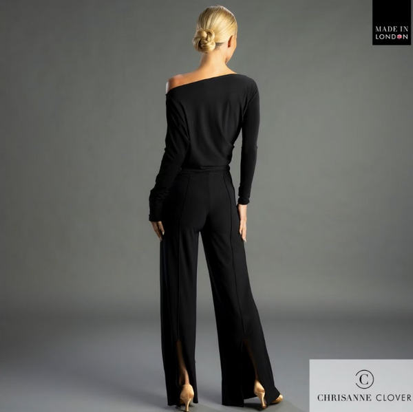 FREE AUSTRALIA-WIDE SHIPPING.  Best price worldwide with tracking.
The Emanuela trousers represent an enhanced iteration of our Raya trousers, showcasing a distinctive tie feature at the ankle that can be styled either with or without, depending on personal preference. These trousers are designed to flatter the figure, boasting flared legs adorned with a pintuck seam that runs along the centre front and back, providing an elegant touch. The centre back splits, extending just below the calf, enhances