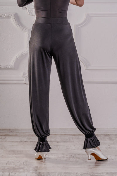 Dancebox Zulu Pant in Black | Stretch Ladies Dance Trousers for Dance Practice, Performance, Evening Wear & Social Dancing