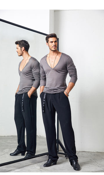 ZYM Unisex "Sojourn" Dance Trousers #20814 for Dance Practice, Teaching, Social Dance & Shows