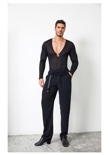 ZYM Unisex "Sojourn" Dance Trousers #20814 for Dance Practice, Teaching, Social Dance & Shows