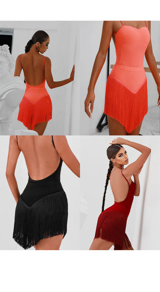 Free Australia-wide Shipping.  Best Price Worldwide.  Let our Angular Skirt highlight your curve and leg movements.  We're styling ours with The Bodysuit.  Perfect for practice, floorshows and competition.