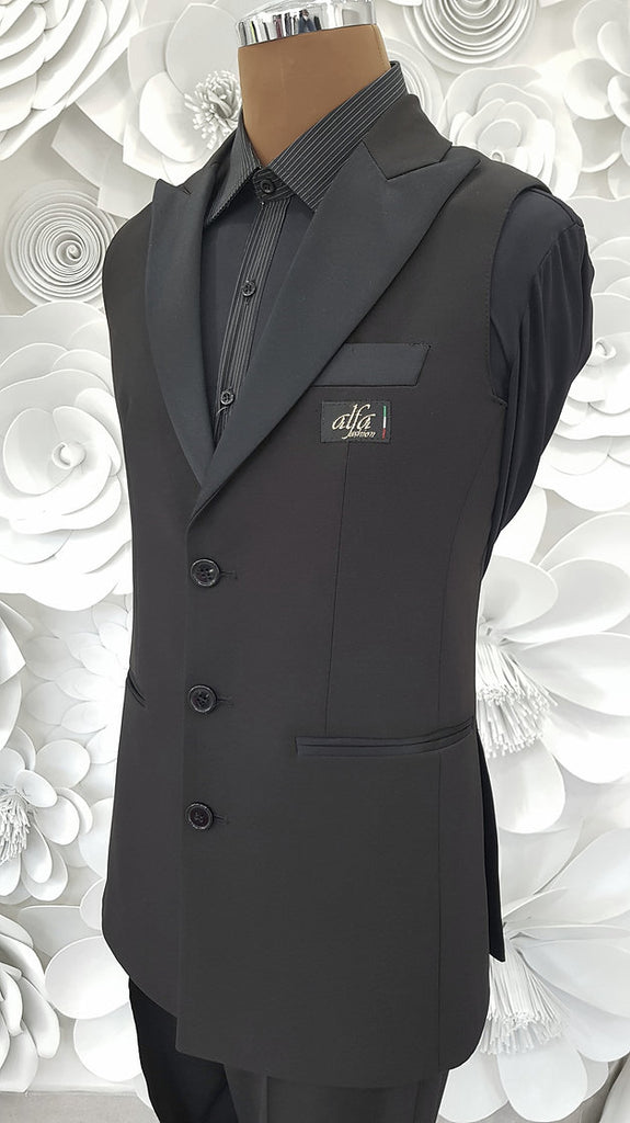 Free Aust-wide shipping.  Best price worldwide with tracking.  Made in Italy & shipped to your door at the best price guaranteed from Dancewear For You.  This stylish & versatile Mens Vest, Trousers & Shirt Bundle will be the new show piece for your dance wardrobe.