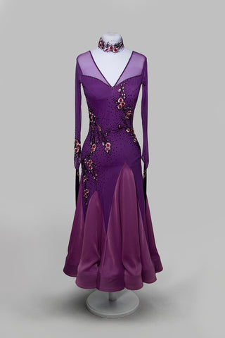 EM Light - Fantasy Ballroom Competition Dress