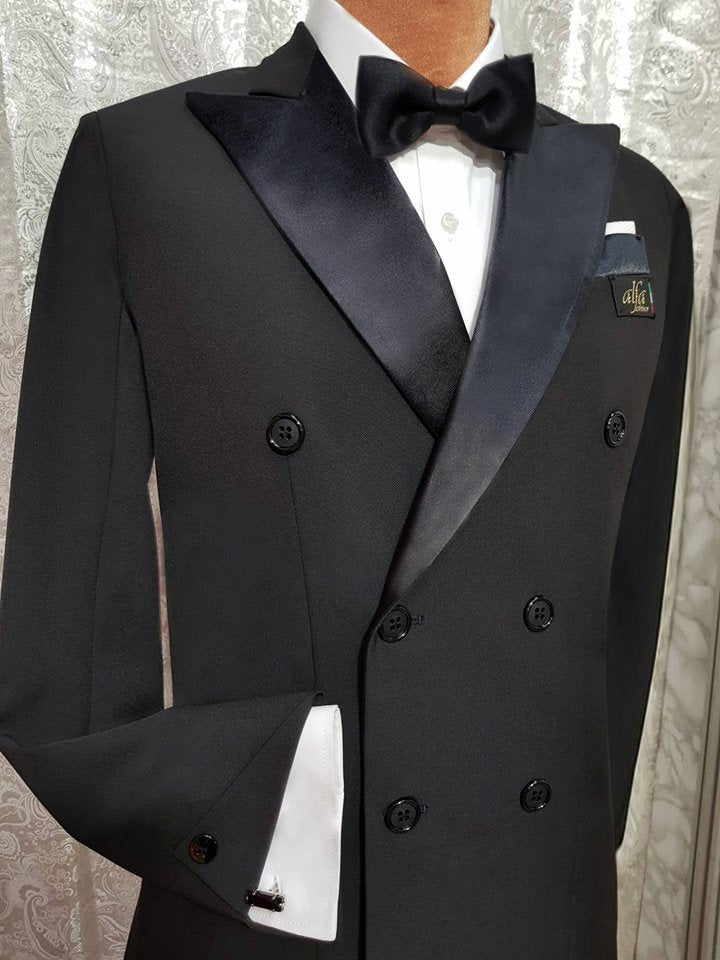 Alfa Fashion Mens Pret a Porter Suit - Ready To Wear Dinner Suit for Events, Formal Wear, Weddings, Shows, Performance & DanceSport Competition with Worldwide Delivery