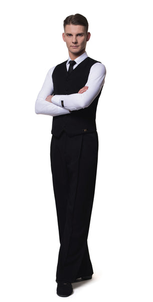 RS Atelier Walter Dance Waistcoat, Black or Pin Stripe