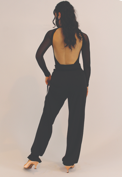 RS Atelier Silvia Trousers | Ladies Fashion Pants with Velvet Details