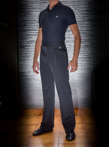 RS Atelier Lapo Mens Polo | Mens & Youth Short Sleeved Stretch, Fitted Polo Shirt for Dance Practice & Shows