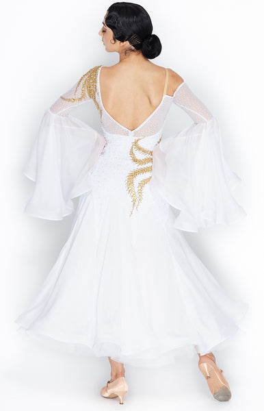 sasuel dancesport costume ballroom competition dancesport dress made to measure from dancewear for you australia in perth