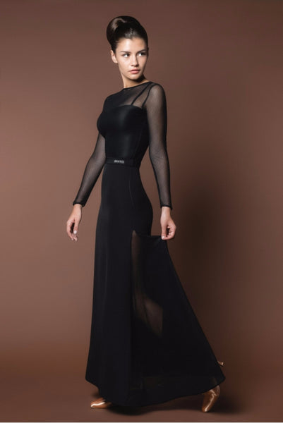 A beautiful Ballroom Dance Dress for practice, performance & DanceSport.