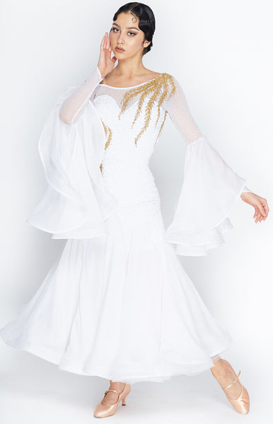 sasuel dancesport costume ballroom competition dancesport dress made to measure from dancewear for you australia in perth