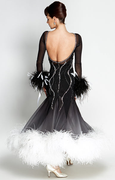 Discover the ultimate in luxury and style with our Couture Made-to-Measure Ballroom and Latin Competition Dresses at Dancewear For You. Each dress is custom-made to order, allowing you to choose your perfect colour combination for a truly unique look. Crafted from the world’s finest fabrics and trims, these stunning dresses come fully decorated as shown, featuring exquisite embellishments and Swarovski crystals (where specified) for maximum sparkle on the dance floor. Whether you need a Ballroom or Latin co