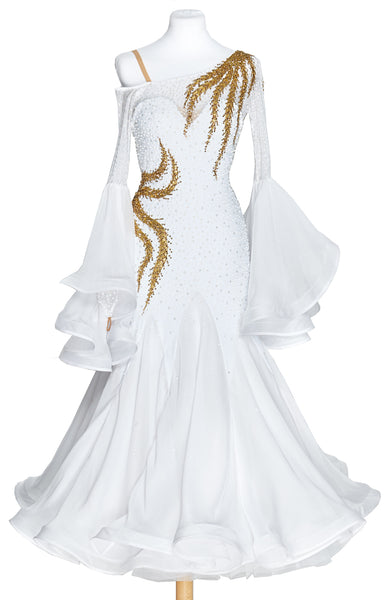 sasuel dancesport costume ballroom competition dancesport dress made to measure from dancewear for you australia in perth