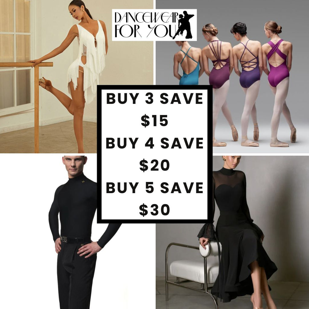 BUY MORE - SAVE MORE - YOUR ONE STOP DANCE SHOP FOR ALL DANCE STYLES!