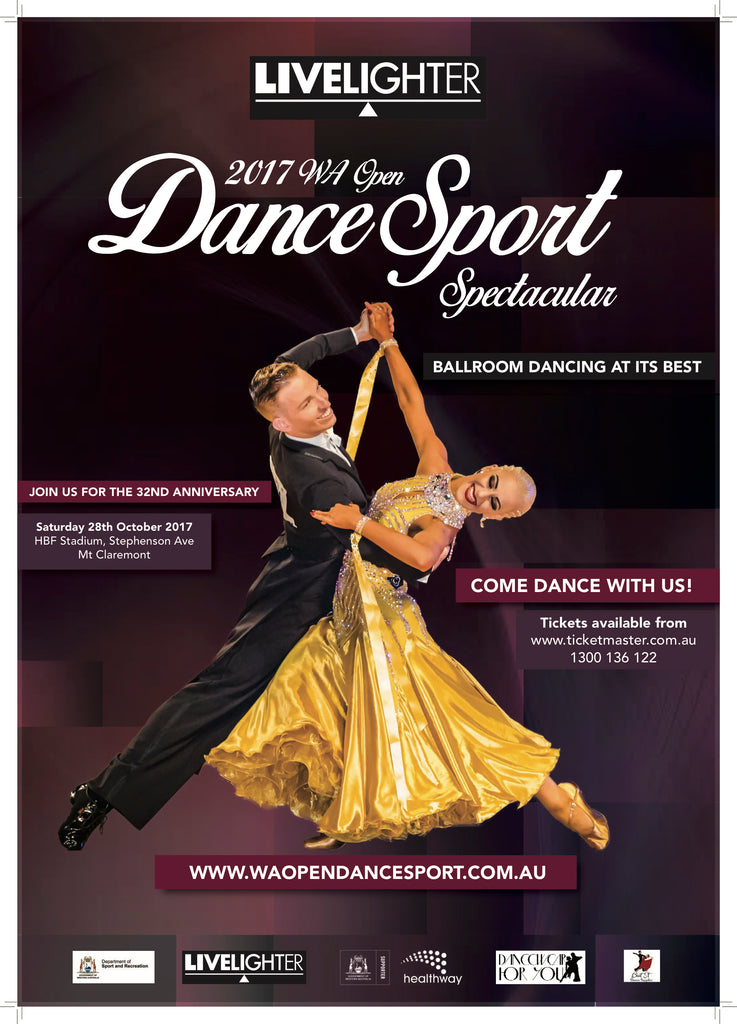 Dancewear SALE at the WA Open DanceSport Championships