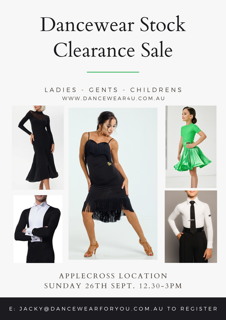 Dancewear Stock Clearance Sale