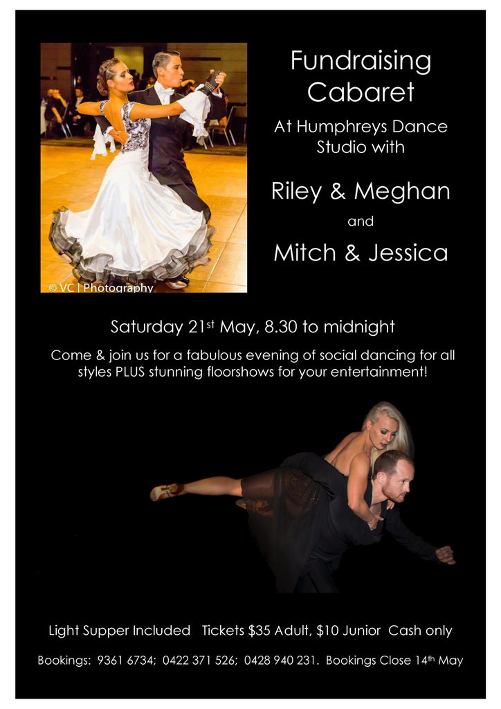 Fundraising Cabaret 21st May !