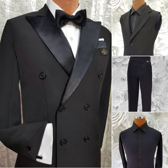 Alfa Fashion Men's Dancewear: Exclusive Italian Tailoring for Ballroom & Latin Dancers