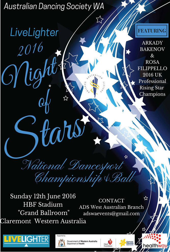 Night of Stars DanceSport Championships Perth