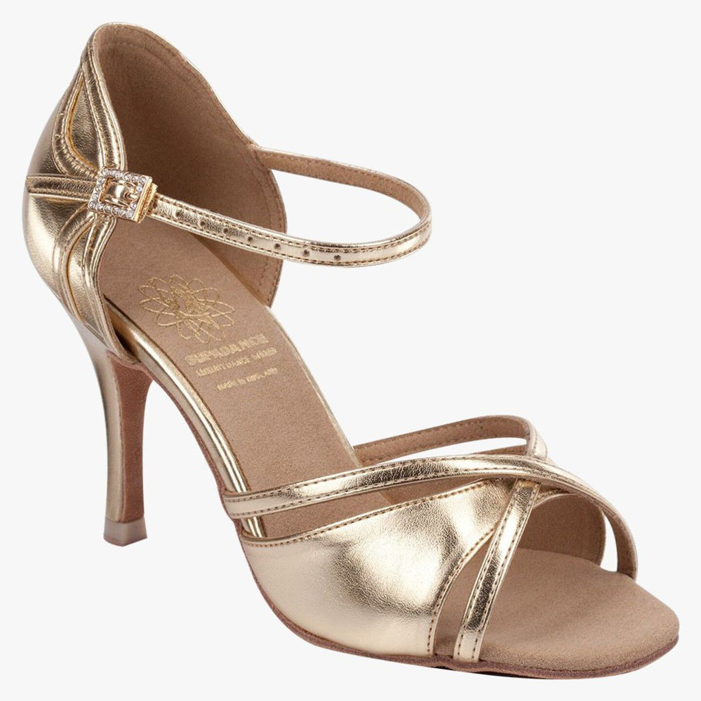 Supadance 1073 Ladies Latin Shoe Gold Coag