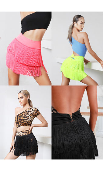 SALE ZYM Lush Fringe Skirt #2137 Various Colours