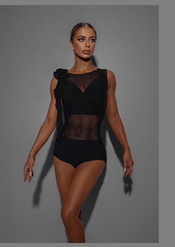 Free Australia-wide Shipping - best price worldwide.  Personal Service.  Complete Zym Dance Range Available.  Best Price Guaranteed Worldwide.  Perfect for dance practice or performance or just when you feel like dressing up!  The transparent mesh of this Ballroom Latin Dance Wear Bodysuit