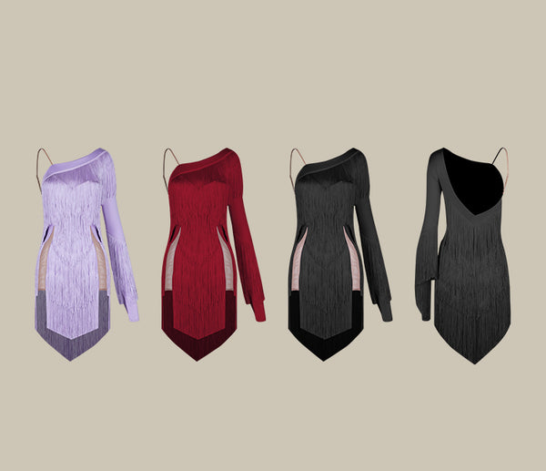 ZYM Nosta Fringe Dress in 3 Colours 24082