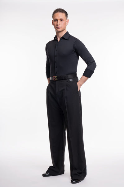 Explore the RS Atelier men's ballroom and Latin dancewear collection, crafted in Italy from quality fabrics. At Dancewear For You, shop men's DanceSport competition shirts, Latin dance shirts, ballroom trousers, bodysuits and stretch practice shirts for practice, performance and competition. Worn and loved by Australian and international ballroom champions, RS Atelier dancewear combines fit, comfort and style. Shop coordinated men's ballroom bundles with shirts, trousers and waistcoats, plus ballroom vests 