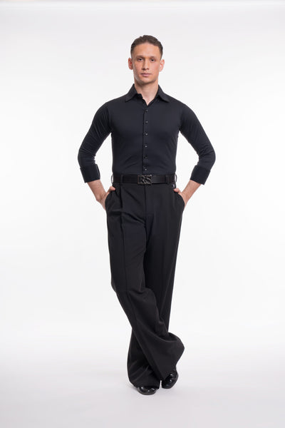 RS Atelier Lorenzo Classic Men’s Ballroom Trousers | Black