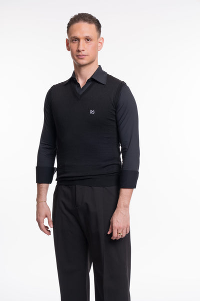 RS Atelier Lorenzo Classic Men’s Ballroom Trousers | Black