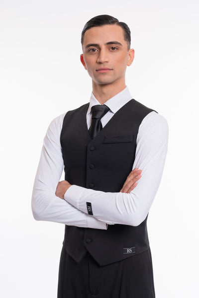 Free Australia-wide shipping. Best price worldwide with tracking.

RS Atelier Walter men's ballroom dance waistcoat in Black

Give your ballroom dance outfit a sharp, professional finish with the RS Atelier Walter waistcoat. Its classic button-front design makes an elegant layer for performance, special occasions, dance medal exams and DanceSport competition. Pair it with your ballroom shirt for a polished look as you step onto the floor.

Details
Classic men's dance vest and waistcoat in Black only
Button 